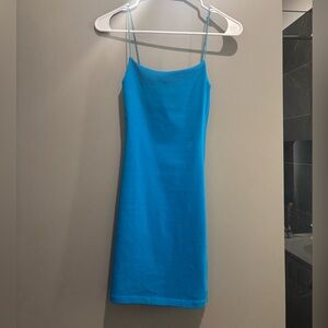 Zara Vibrant Blue Mini Dress